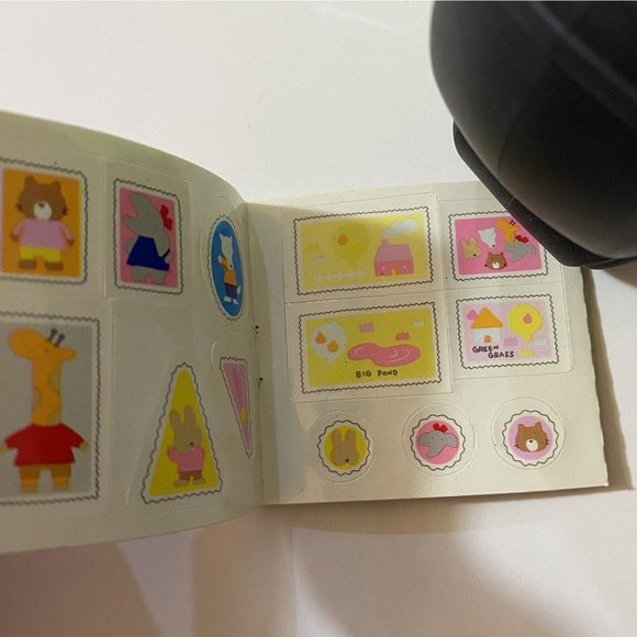 Vintage Sanrio 1979 Stamp Collection Mini Seal Sticker Book - Picture 4 of 7